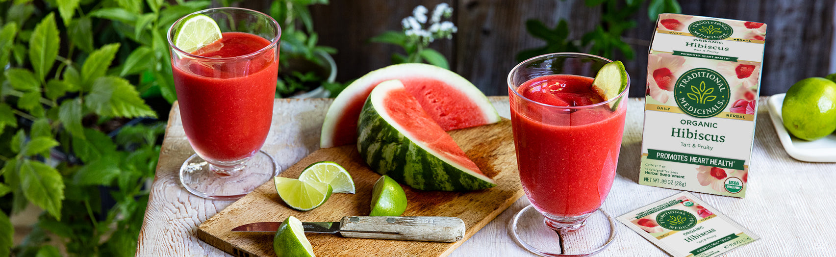 Watermelon Hibiscus Daiquiri