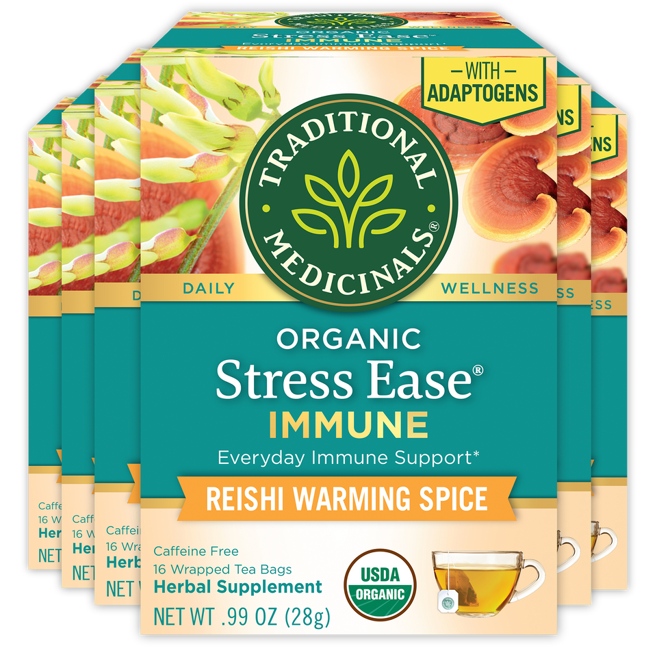 stress ease immune reishi warming spice