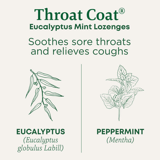 Throat Coat® Eucalyptus Mint Lozenges, 30ct