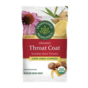 Throat Coat® Lemon Ginger Echinacea Lozenges