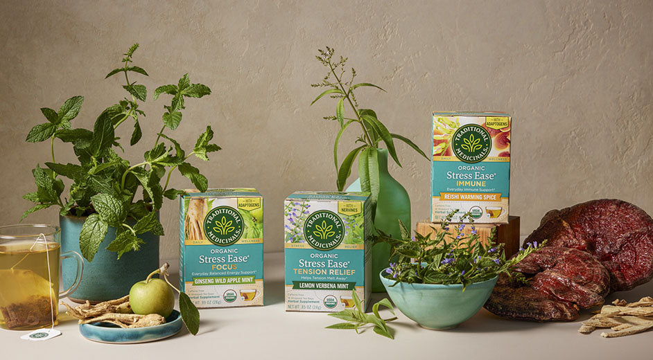 Traditional Medicinals Debuts New Line of Stress Ease® Teas to Help Americans Combat Rising Stress Levels