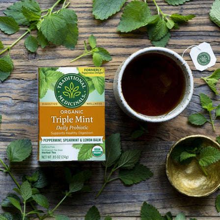 Triple Mint Daily Probiotic Tea