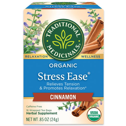 Meditation Kit Stress Relief Deluxe Box: De-stress Tea Calm Balm